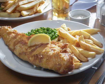 Fish and Chips in Old Hunstanton