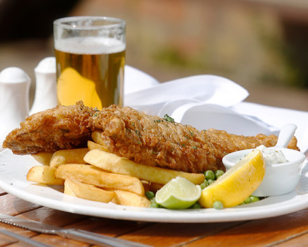 Fish and Chips in Old Hunstanton