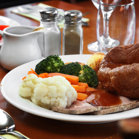 Roast selection at The Mariner Inn Pub